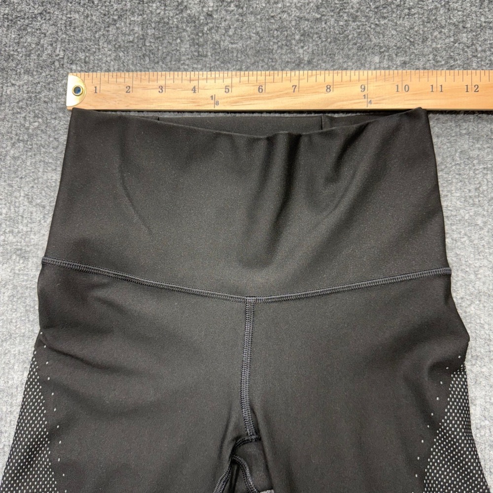 Lululemon Tight Stuff Tight II Black Dotted Reflective Leggings Size 4 High Rise - Picture 5 of 8